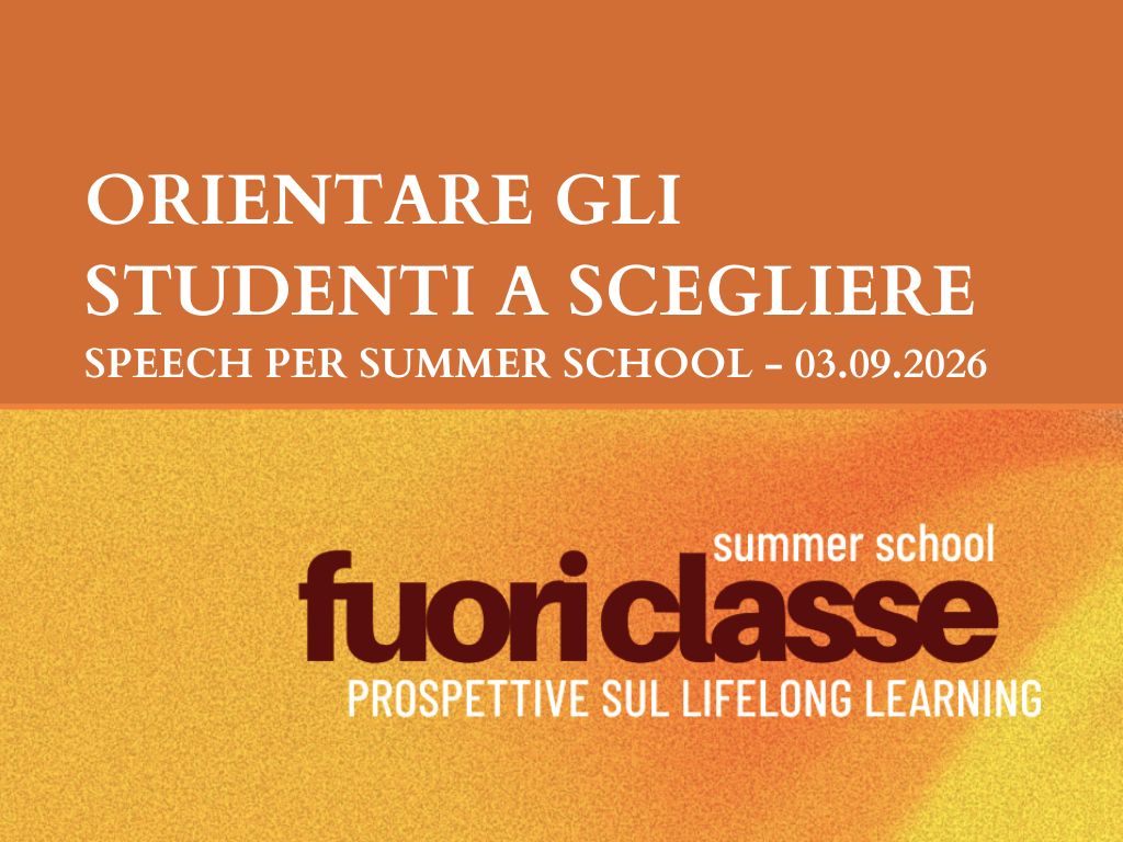 Come aiutare gli studenti a scegliere?